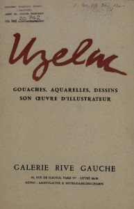 Uzelac  - gouaches, aquarelles, dessins son oeuvre d'illustrateur