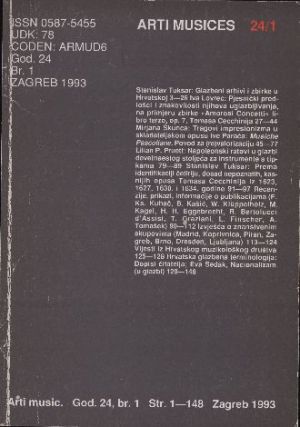 God. 24(1993), br. 1 / glavni i odgovorni urednik Stanislav Tuksar