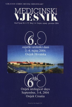 36, br. 1-4(2004) : Medicinski vjesnik