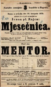 Mjesečnica : Komička opereta u 1 činu