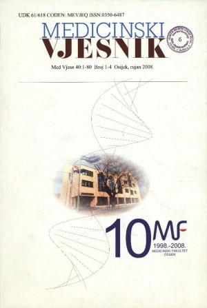 40, br. 1-4(2008) : Medicinski vjesnik