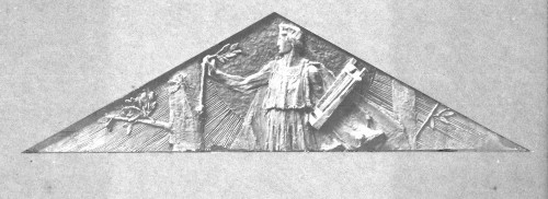 Apolon Musagetes - skica za timpanon Umjetničkog paviljona