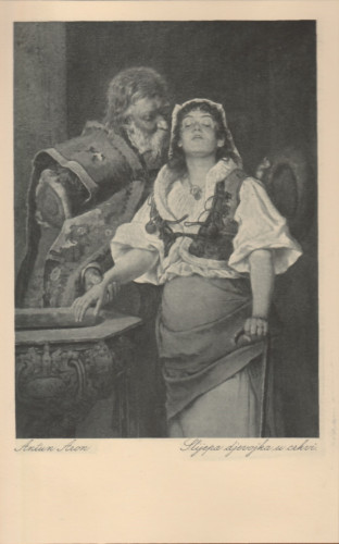 Anton Aron: Slijepa djevojka u crkvi