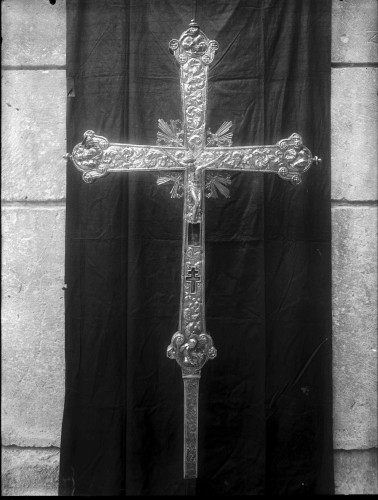 Riznica splitske katedrale (Split) : nadbiskupski križ, 1695. (Radionica: Giambattista Trevisan)