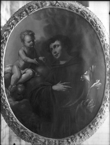 Samostan Uznesenja Marijina (sv. Ante) (Poljud, Split) : Sveti Antun Padovanski, ulje na platnu, oko 1700.