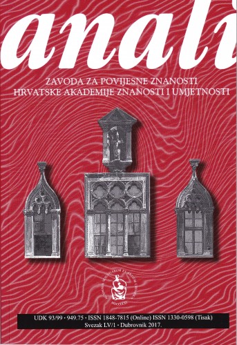 Sv. 55/1 (2017) / glavni urednik Nenad Vekarić