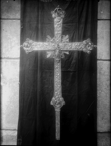 Riznica splitske katedrale (Split) : nadbiskupski križ, 1695. (Radionica: Giambattista Trevisan)