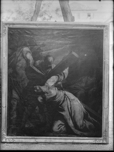 Crkva svetog Petra (Split) : Krist nosi križ, 17. st. (Antonio Molinari)