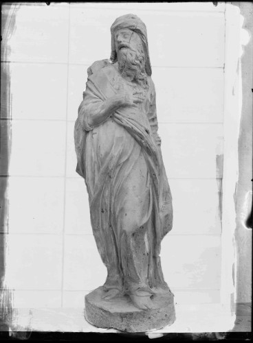 Katedrala svetog Jakova (Šibenik) : Sveti Elizej, skulptura, 16. st. (Pavao Gospodnetić)