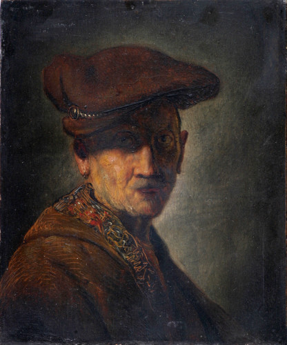 Stariji muškarac s kapom, oko 1630.