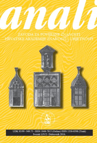 Sv. 54/2 (2016) / glavni urednik Nenad Vekarić