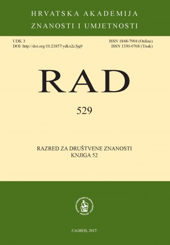 Knj. 52(2017)=knj. 529 / glavni i odgovorni urednik Nikša Stančić