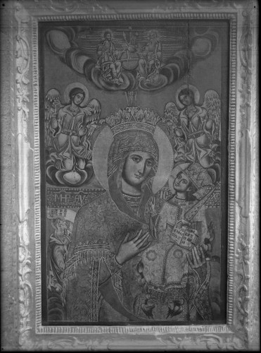 Saborna crkva Uspenja Presvete Bogorodice (Šibenik) : Bogorodica s Djetetom i anđelima, ikona