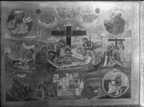 Saborna crkva Uspenja Presvete Bogorodice (Šibenik) : Oplakivanje Krista, ikona