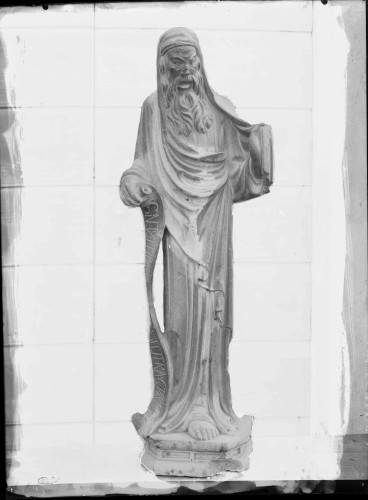 Katedrala svetog Jakova (Šibenik) : Sveti Ilija, skulptura, 15.-16. st. (Andrija Aleši)