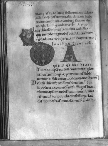 Knjižnica samostana svetog Frane (Šibenik) : Liber sequentiarum et sacramentarium, MS. 1, f. 118v, pergament, 11. st.