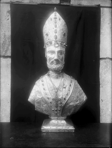 Riznica splitske katedrale (Split) : Poprsje svetog Dujma, 15. st.