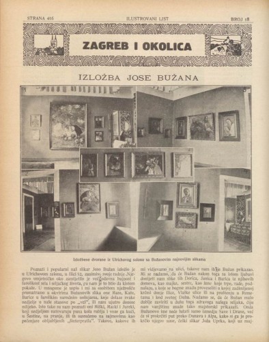 Izložba Jose Bužana