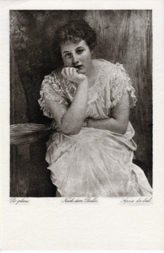 Vlaho Bukovac: Poslije plesa, Prag, 1914.