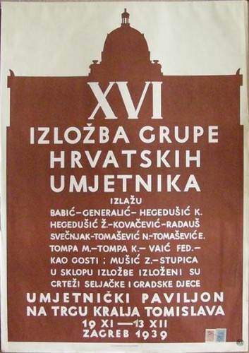 XVI. izložba grupe hrvatskih umjetnika
