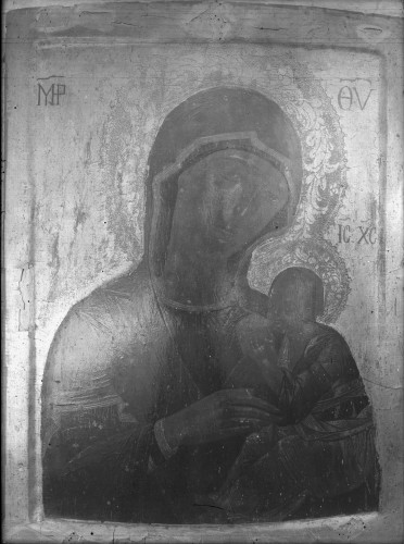 Crkva Vaznesenja Gospodnjeg (Sveti Spas) (Šibenik) : Bogorodica s Djetetom, ikona