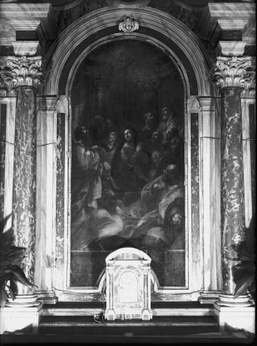 Crkva Svetog Duha (Split) : Silazak Duha svetoga, ulje na platnu, 1772. (Pietro Antonio Novelli)