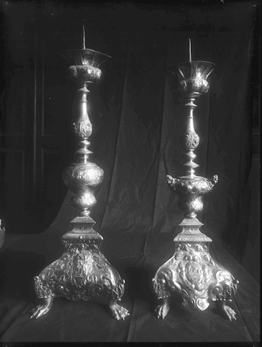 Riznica splitske katedrale (Split) : svijećnjaci