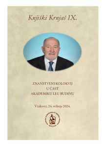 Knjiški Krnjaš IX. : znanstveni kolokvij u čast akademiku Leu Budinu : programska knjižica : knjižica sažetaka : [Vinkovci, 24. svibnja 2024.] / [urednici Igor Anić, Anica Bilić]