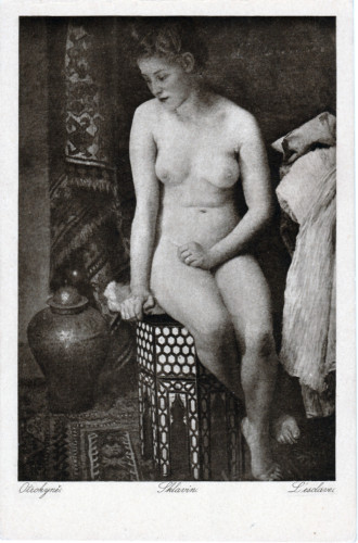 Vlaho Bukovac: Bijela robinja, Prag, 1909.