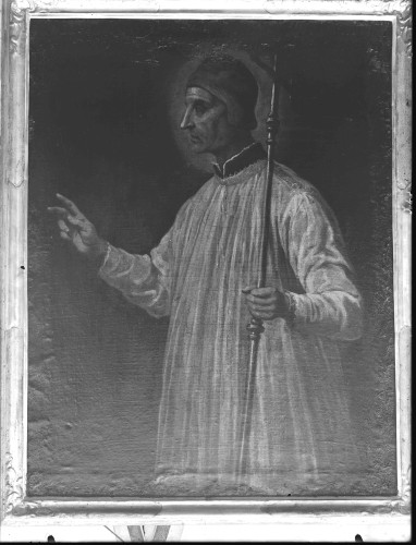 Katedrala Uznesenja Blažene Djevice Marije (sv. Dujma) (Split) : svetište, Bl. Lovre Giustiniani, ulje na platnu, oko 1635. (Matej Ponzoni Pončun)