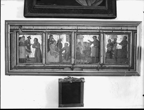 Franjevačka crkva Pohoda Blažene Djevice Marije (Prijevor, Dubrovnik) : Prizori čudesa svetog Antuna Padovanskog, 16. st.