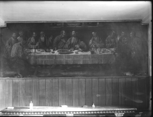 Franjevački samostan svetog Križa (Krapanj) : Posljednja večera, 16. st. (Francesco da Santa Croce)
