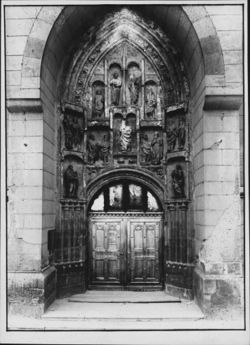 Crkva svetog Marka (Zagreb) : južni portal