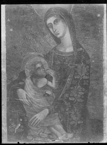 Crkva svetog Dominika (Šibenik) : Bogorodica s Djetetom, 15. st.