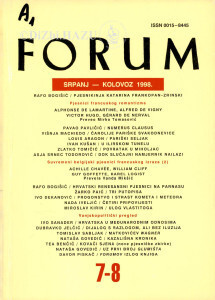 God. 37(1998), knj. 70, br. 7-8 (srpanj/kolovoz) / glavni i odgovorni urednik Slavko Mihalić ; urednik Dubravko Jelčić