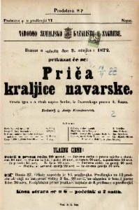 Priča kraljice navarske : vesela igra u 5 činah / napisao Scribe
