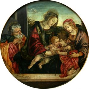 Sveta obitelj sa svetima Ivanom i Elizabetom