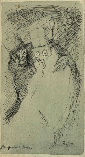 Ilustracija za Horlu Guyja de Maupassanta