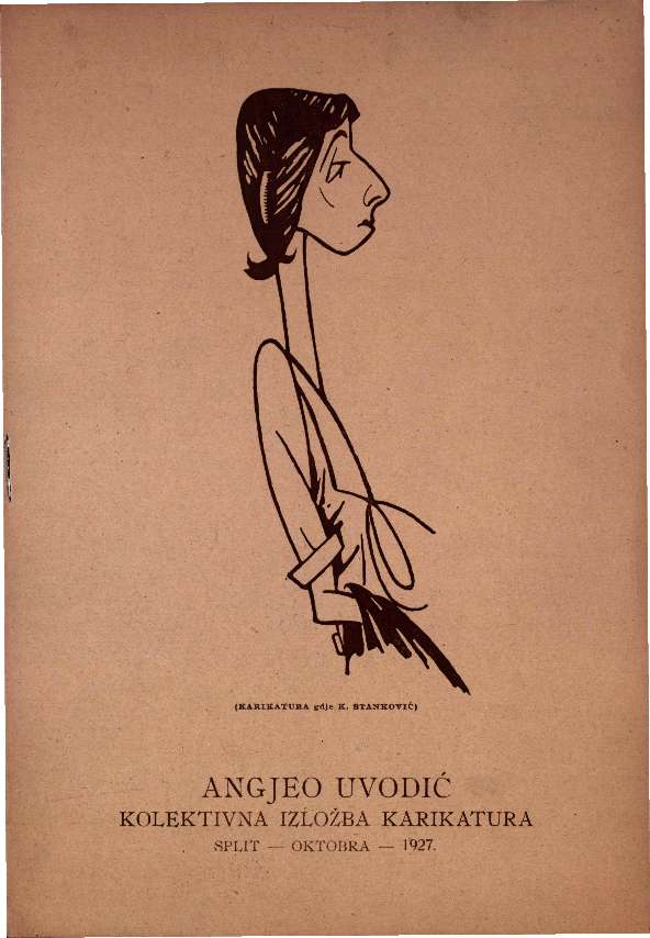 Angjeo Uvodić - kolektivna izložba karikatura