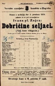 Dobričine seljaci : Vesela igra u 5 činah