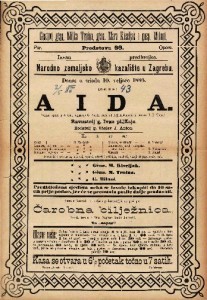 Aida : Velika opera u 4 čina / uglasbio G. Verdi