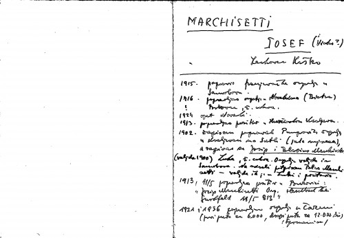 Marchisetti Josef : Leskovec Krško