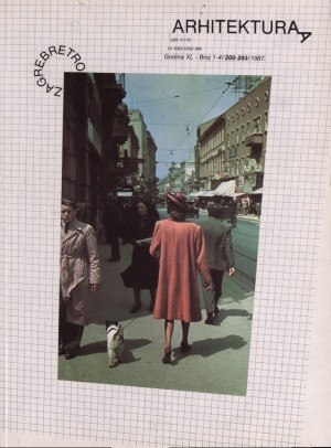 Kavana „Dubrovnik“ Zagreb, interieur : Arhitektura