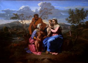 Sveta obitelj sa svetom Elizabetom i svetim Ivanom Krstiteljem