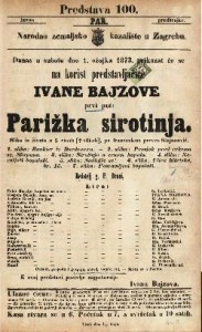 Parižka sirotinja : Slika iz života u 5 činah (7 slikah) / po francezkom preveo Stojanović