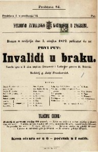 Invalidi u braku : vesela igra u 3 čina / napisao Dumanoir i Lafarque