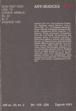 God. 22(1991), br. 2 / glavni i odgovorni urednik Stanislav Tuksar
