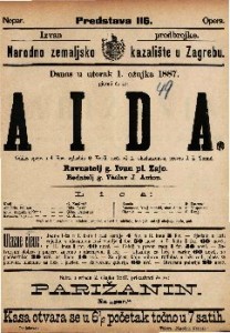 Aida : Velika opera u 4 činu / uglasbio G. Verdi