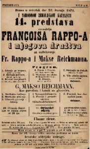 14. predstava Françoisa Rappo-a