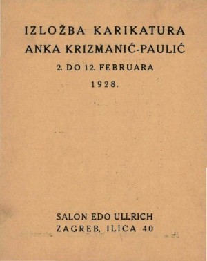 Izložba karikatura Anka Krizmanić-Paulić